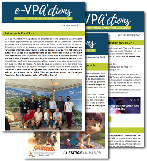 E-VPAc'tions la newsletter de VPA