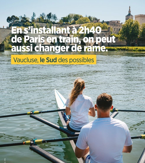 En s’installant à 2h40 de Paris en train, on peut aussi changer de rame.  © O'Brien / Sunmade
