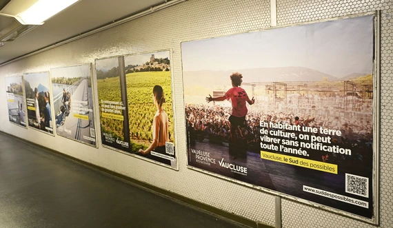 Campagne attractivité gare de Lyon  © Mediatransport