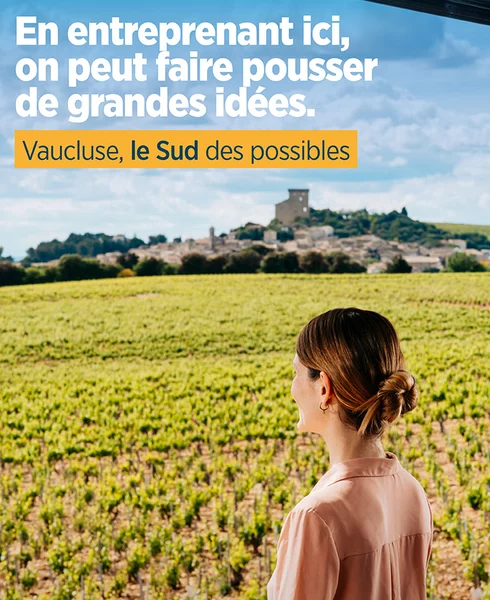 En entreprenant ici,
on peut faire pousser
de grandes idées.  © O'Brien / Sunmade