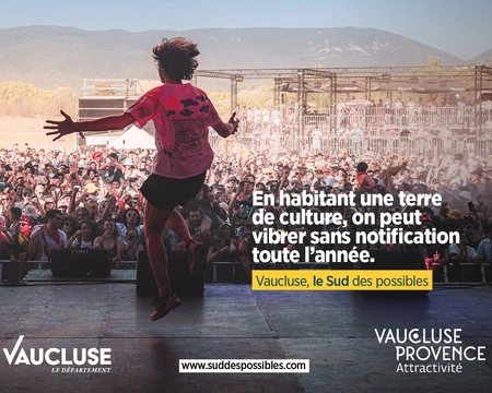 En habitant une terre de culture, on peut vibrer sans notification toute l'année  © O'Brien / Sunmade